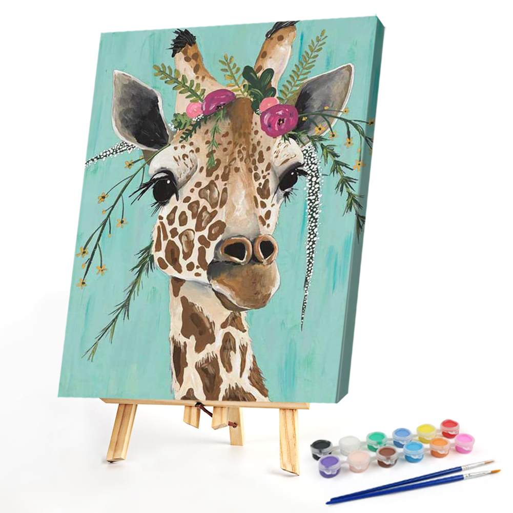 Giraffe(40*50cm)Painting By Numbers