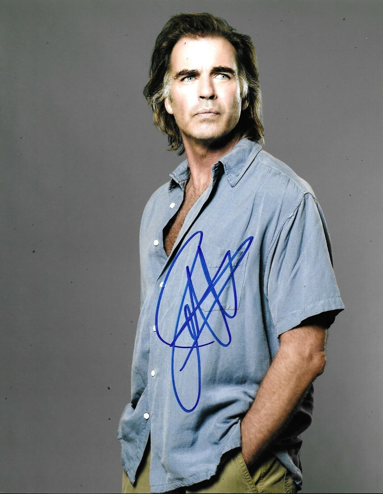 Jeff Fahey Signed Lost 10x8 Photo Poster painting AFTAL