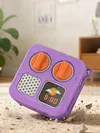 Silicone Cover Case for YOTO Mini Music Players Portable Protective Cover with Lanyard Anti-Slip Travel Carrying Case Scratch-Resistant
