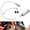 Car Motorcycle Clutch Brake Bleeder Hose One Way Valve Tube Bleeding Tool Kit