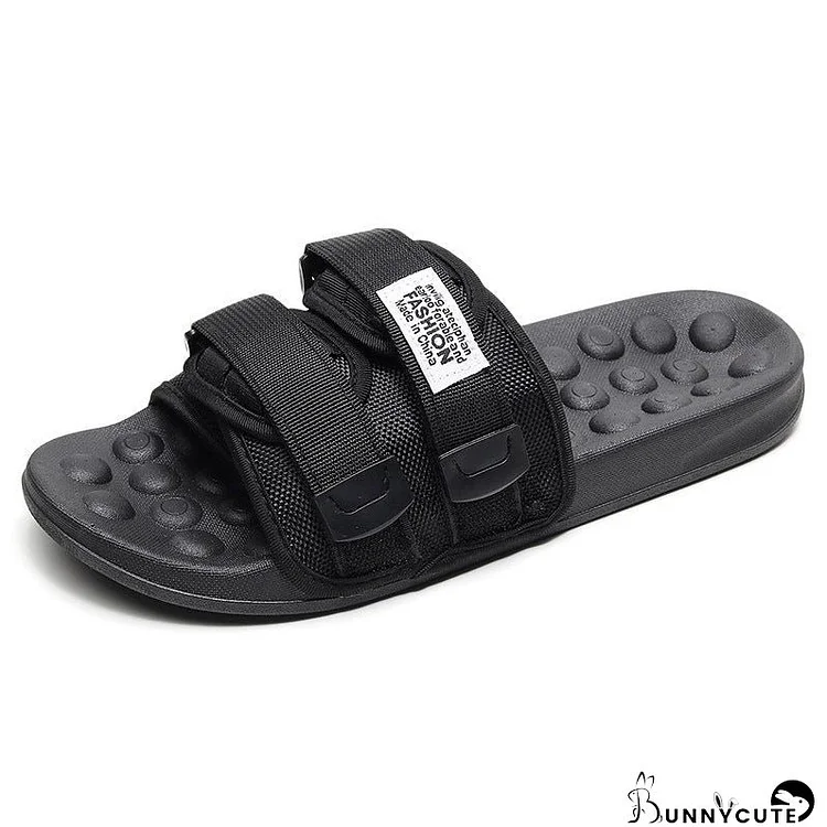 Women's & Men's Korean Couple Massage Beach Flip-flops Travel Slippers