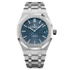 Audemars Piguet Royal Oak 15450ST.OO.1256ST.03 Blue Index Self- Winding 37Mm Stainless Steel Super Clone