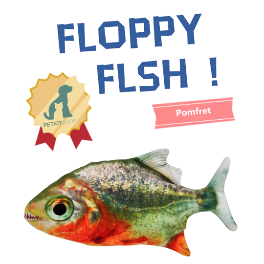 dog toy floppy fish