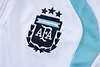 Joyfball 2026 Kids Size Argentina Long Zipped Jacket White Football Jersey 1:1 Thai Quality 
