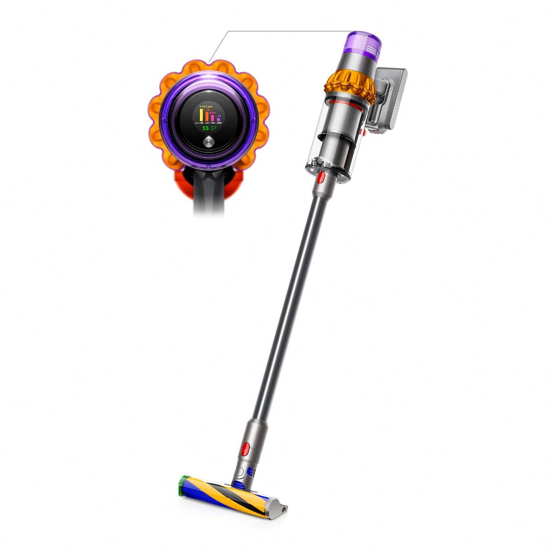 New Dyson-V15 detect Vacuum（2 cleaner heads，8 Tools And accessories included）