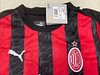 Joyfball 2025/2026 Kids Size AC Milan Home Soccer Jersey 