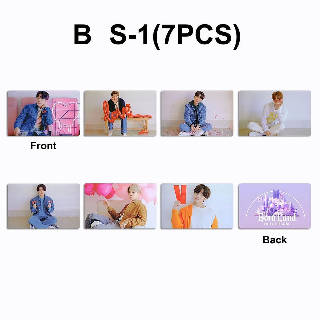 BTS Yet to Come THE CITY in BUSAN Mini Photocards Polaroid