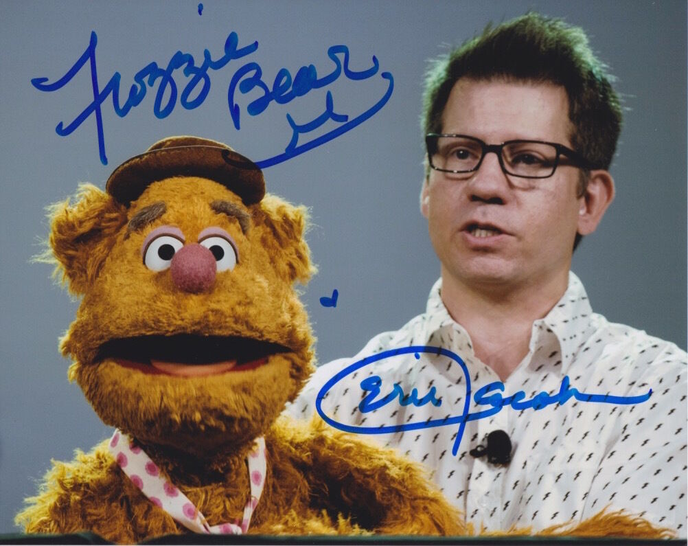 Eric Jacobson Muppets - Fozzie Bear) signed authentic 8x10 Photo Poster painting COA