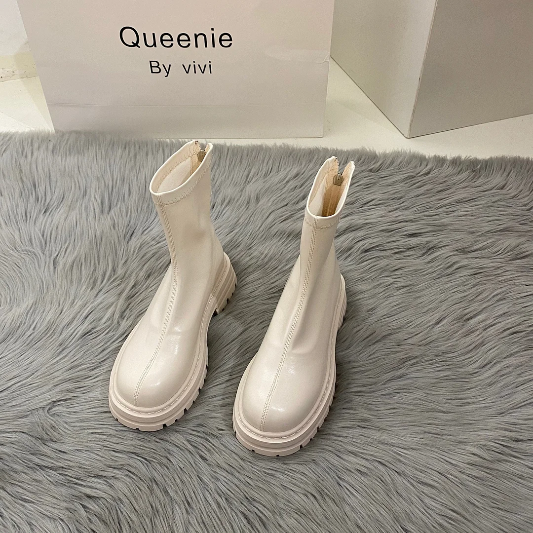 Breakj Breakj Skinny Martin Boots Children's Shoes 2025 Summer Small Ankle Boots Spring And Autumn Winter Boots Single Boots