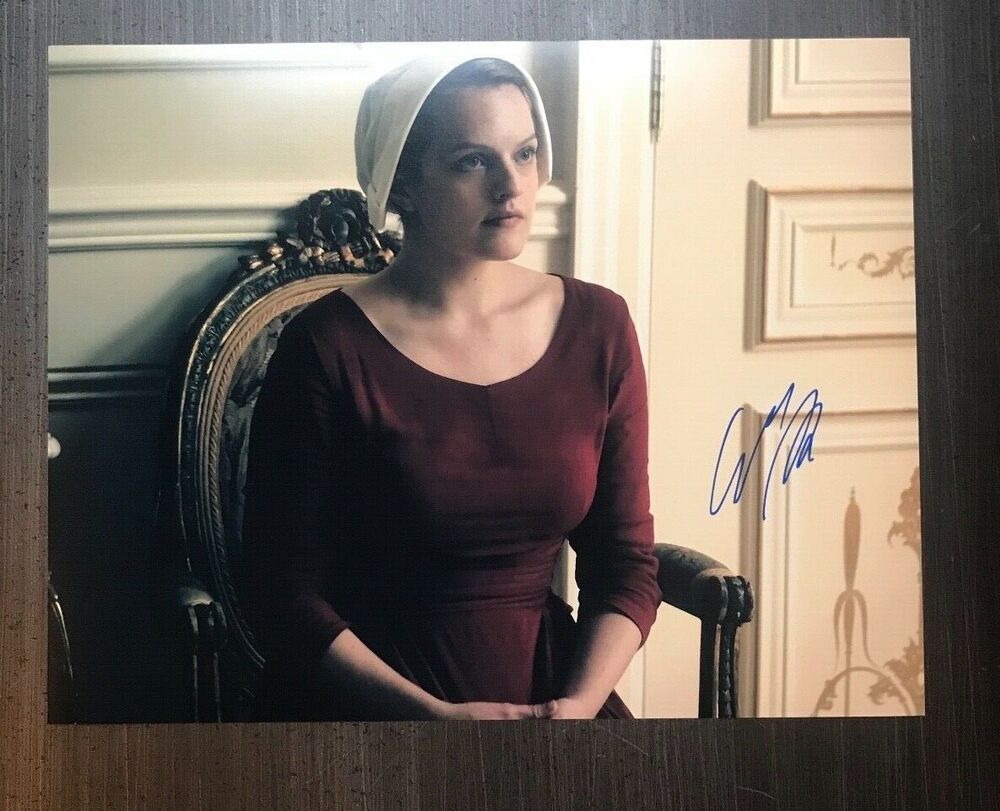 * ELISABETH MOSS * signed autographed 11x14 Photo Poster painting * THE HANDMAID'S TALE * 2