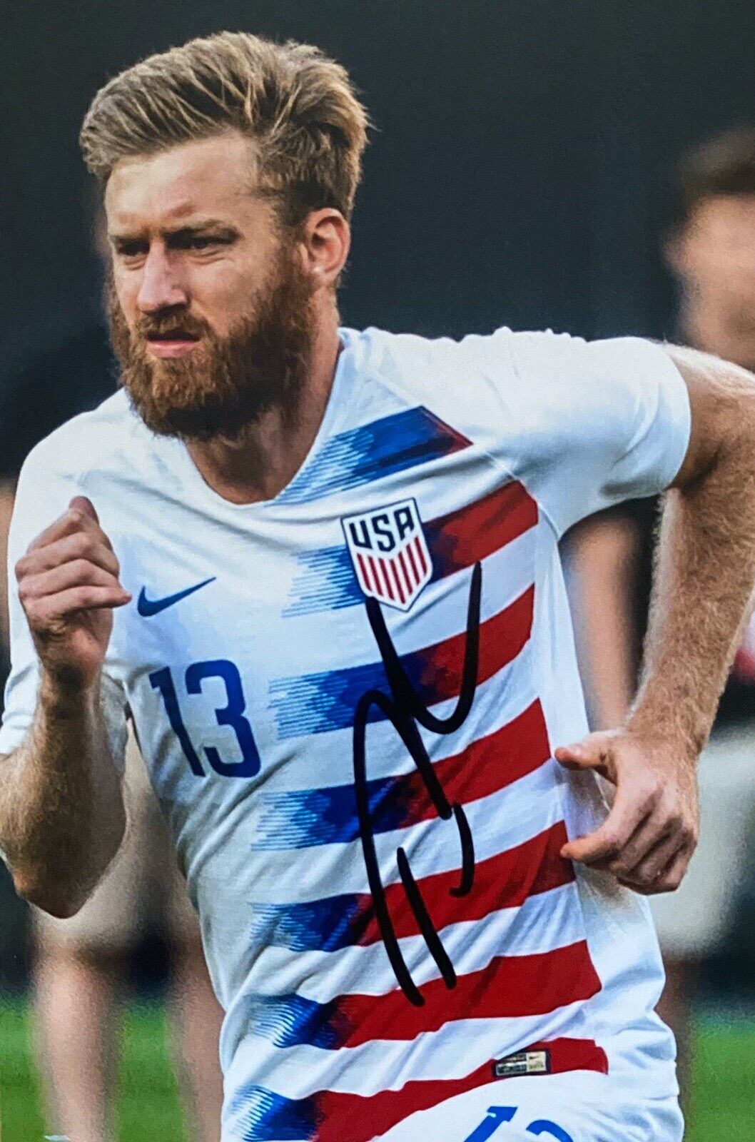 Tim Ream Genuine Hand Signed 6X4 Photo Poster painting - United States 2