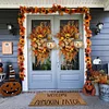 🎃Fall Halloween 49% OFF🔥Scarecrow Fall Wreath for Front Door-mysite-Adracos