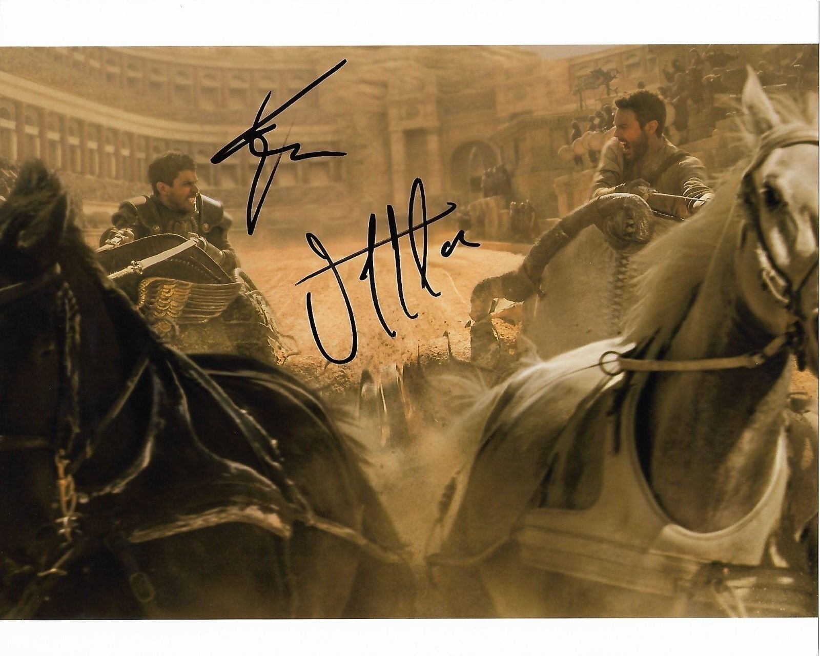 BEN-HUR AUTOGRAPHED Photo Poster painting SIGNED 8X10 #1 TOBY KEBBELL JACK HUSTON