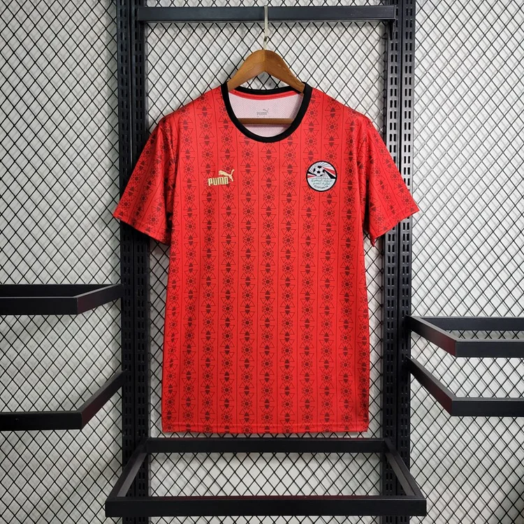 Egypt Home Shirt Top Kit 2023-2024 - Red