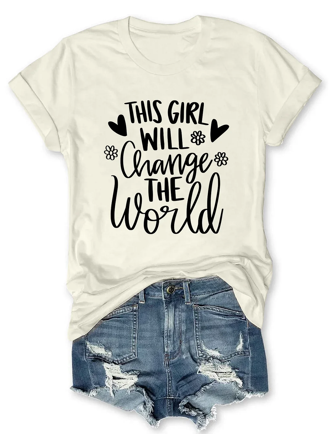 This Girl Will Change the World T-shirt