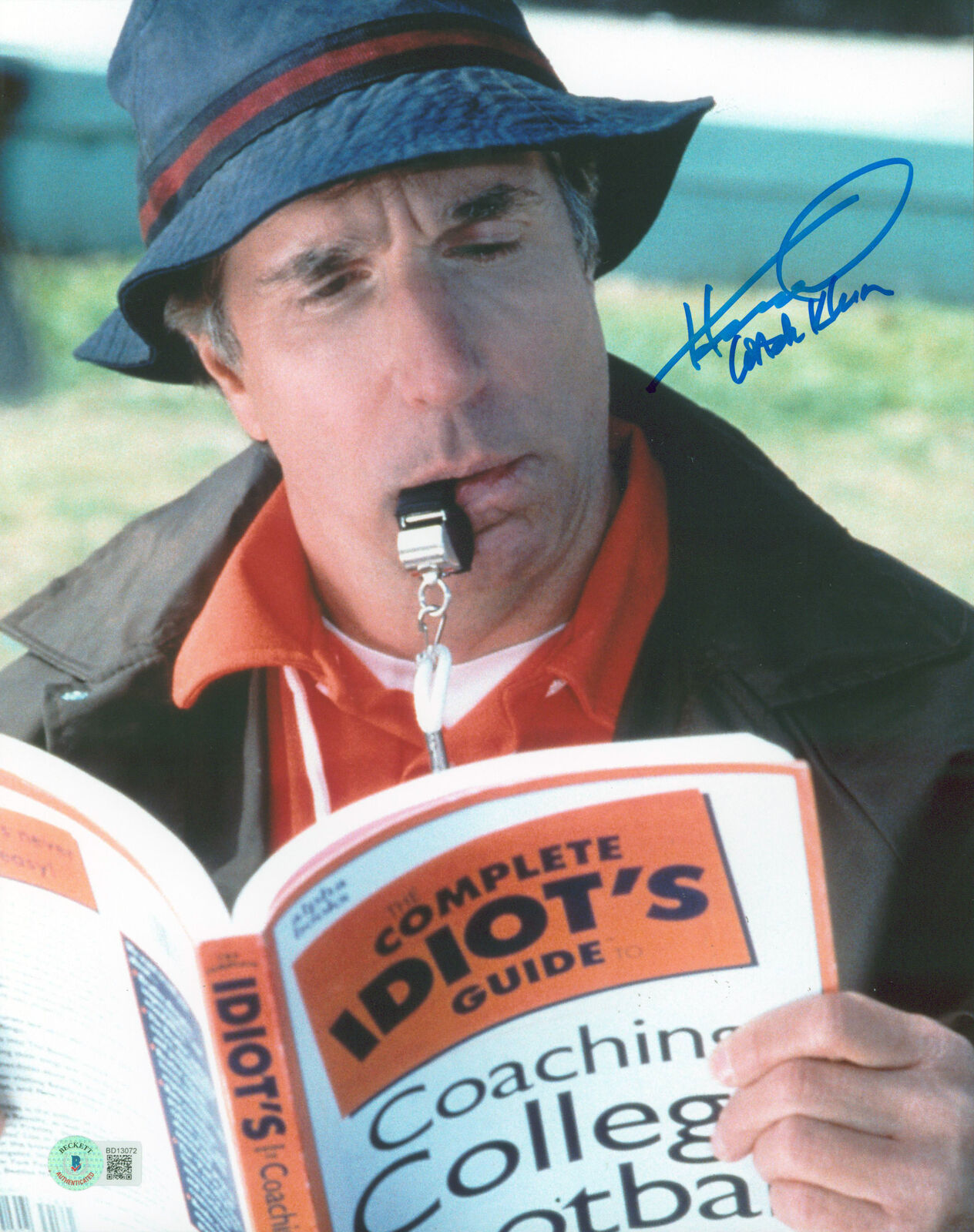 Henry Winkler The Waterboy Coach Klein Authentic Signed 11x14 Photo Poster painting BAS #BD13072