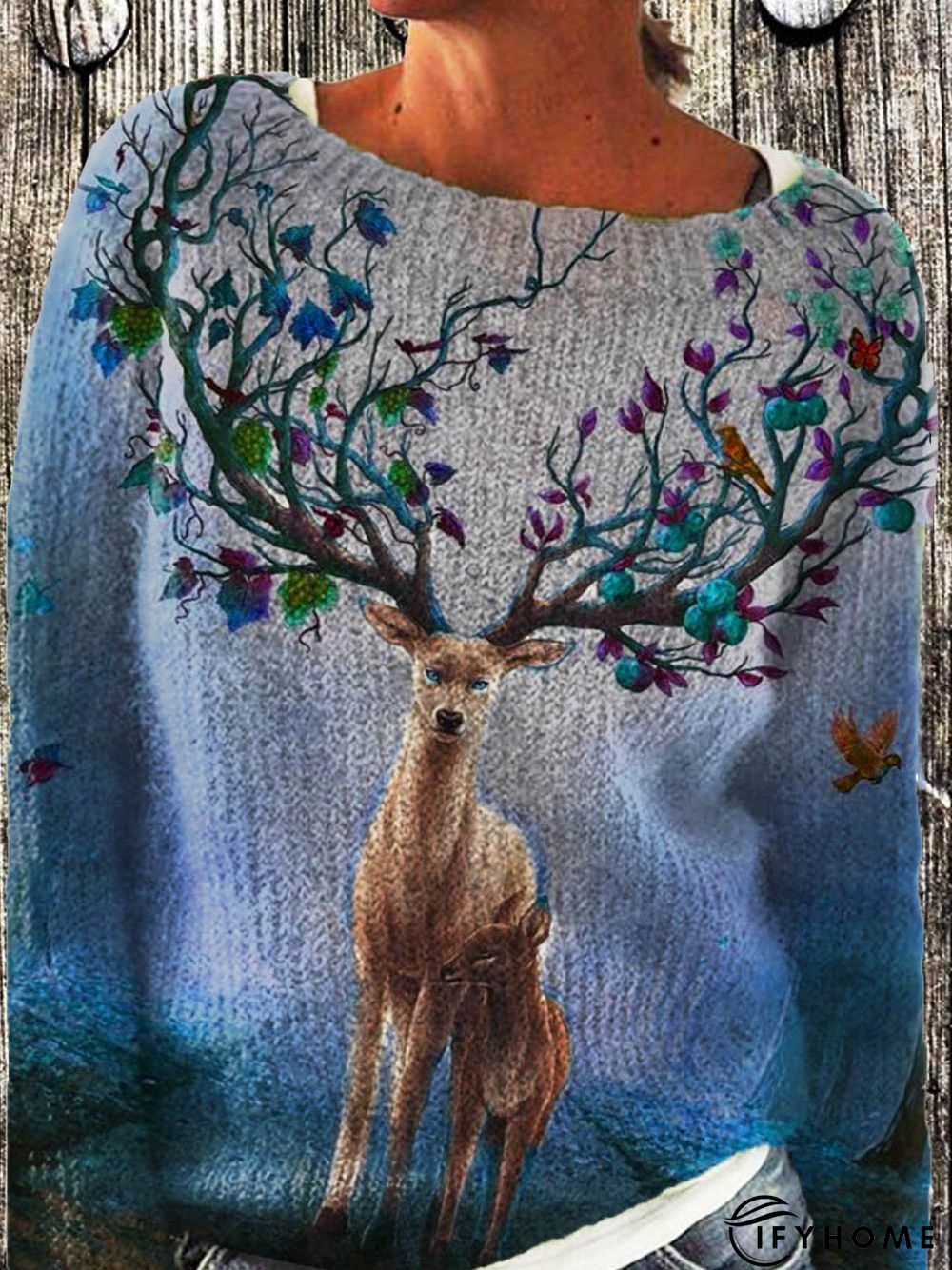 Casual Shift Floral Shirts & Tops | IFYHOME