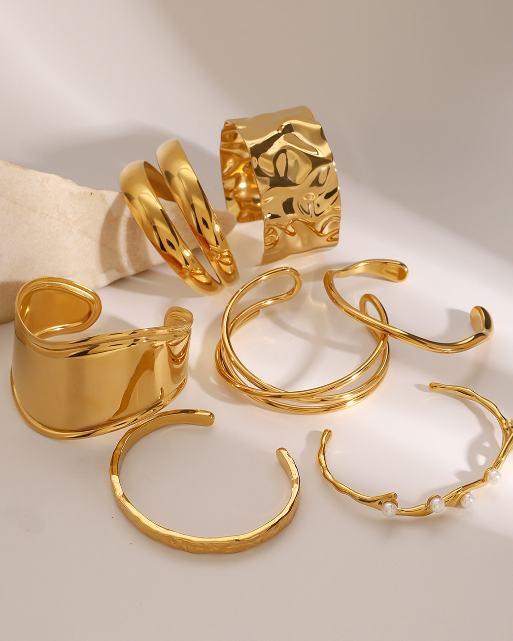 Open Bracelet Titanium Steel Jewelry