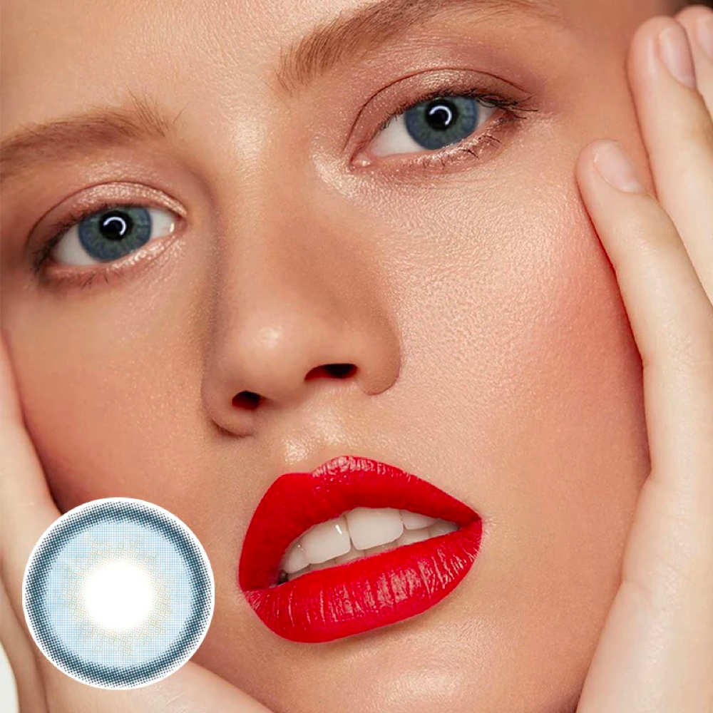 Contact Lenses For Daily Wearing 14.2mm Blue In Halloween Day