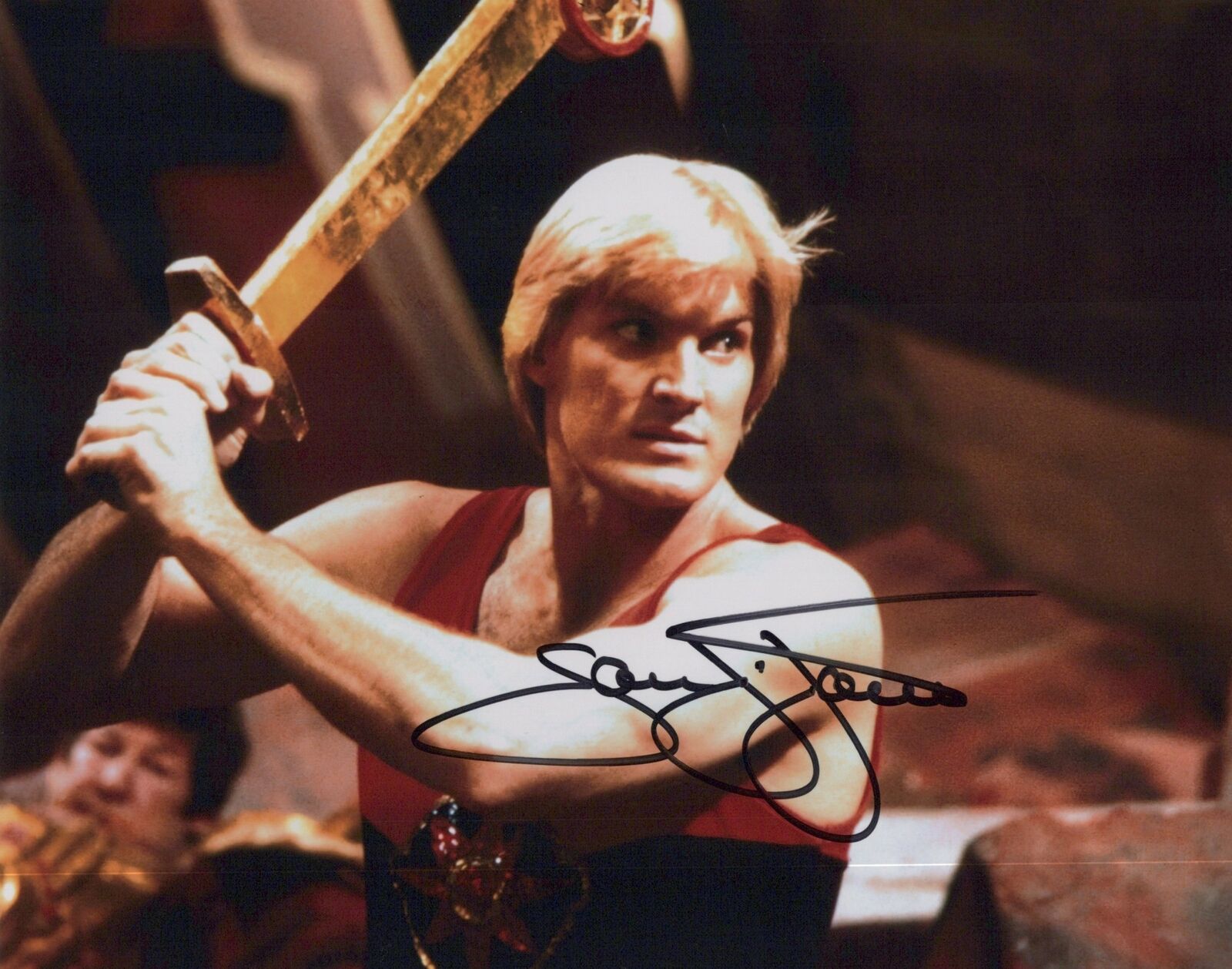 Sam J. Jones autographed 8x10 Photo Poster painting COA