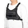 Unisex Front Chest Pack Breathable Lightweight Front Vest Bag Hip Hop Streetwear