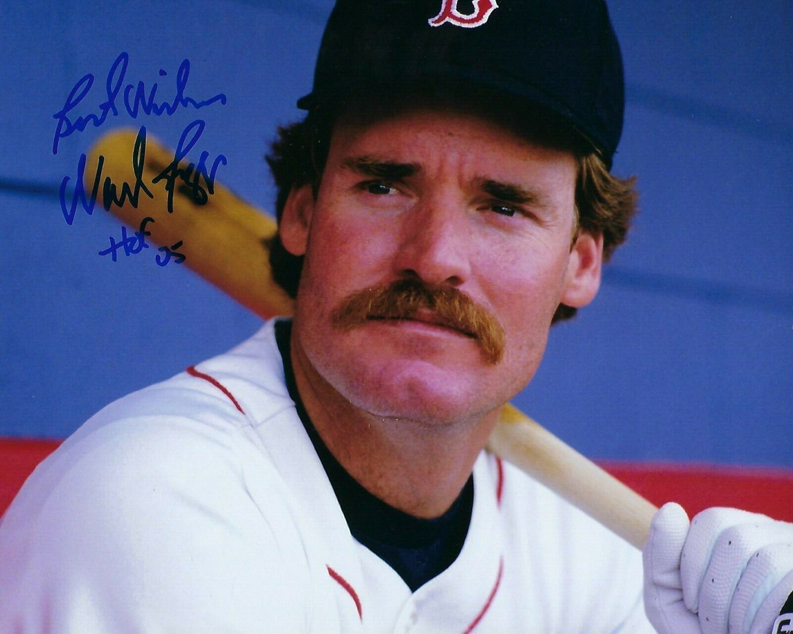 GFA Boston Red Sox * WADE BOGGS * Signed HOF 8x10 Photo Poster painting W4 COA