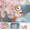 >SALE<Single-Side Dragon Diamond Art Hanging Pendant for Office Decor (Pink Wings)