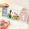 DIY Calendar Diamond Painting Calendar Kit Diamond Art Paper Desk Calendar Kit
