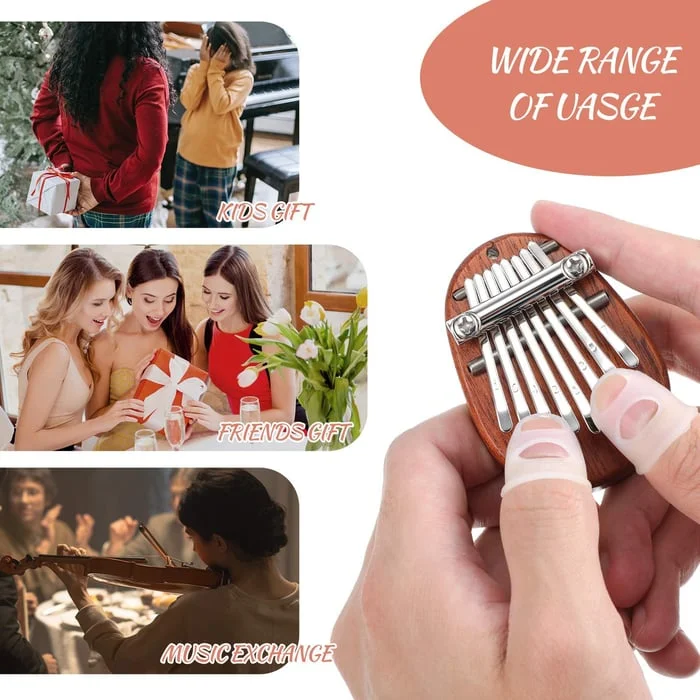 (🔥Early Christmas Sale- SAVE 48% OFF) 8 Keys Mini Kalimba Thumb Piano