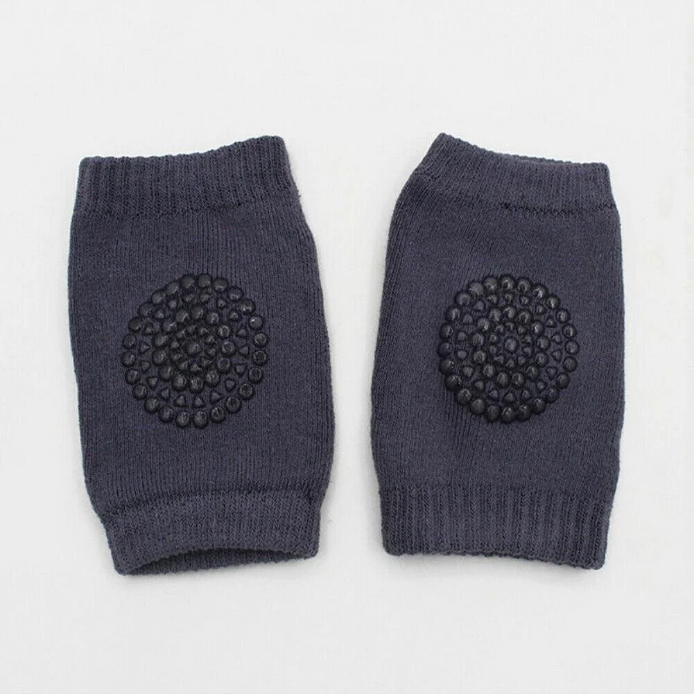 2019 Baby Accessories Baby Infants Safety Elbow Crawling Knee Breathable Warmer Protector Silica Gel Dots Anti-Slip Knee Pads