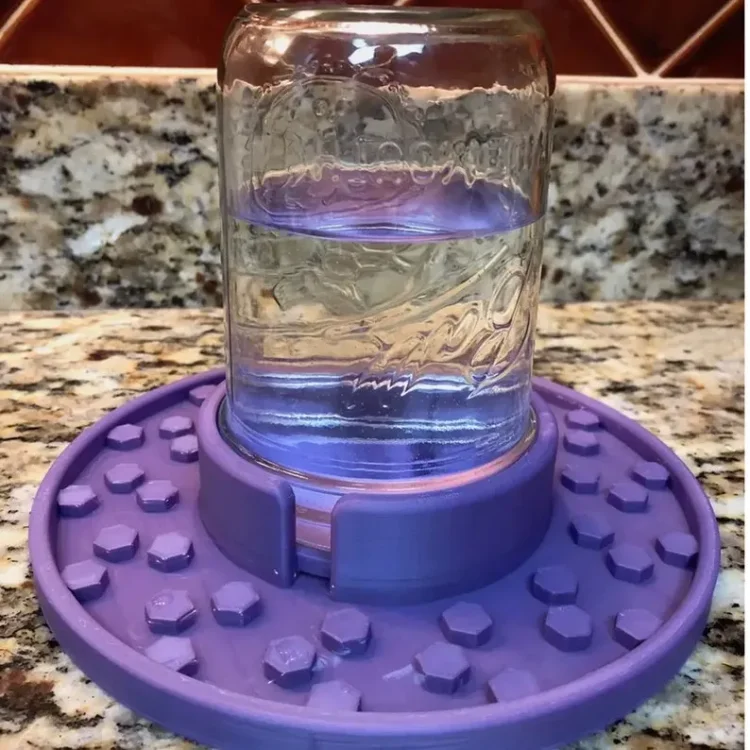 Bee Feeder For Regular Mouth Mason Jar - tree - Codlins