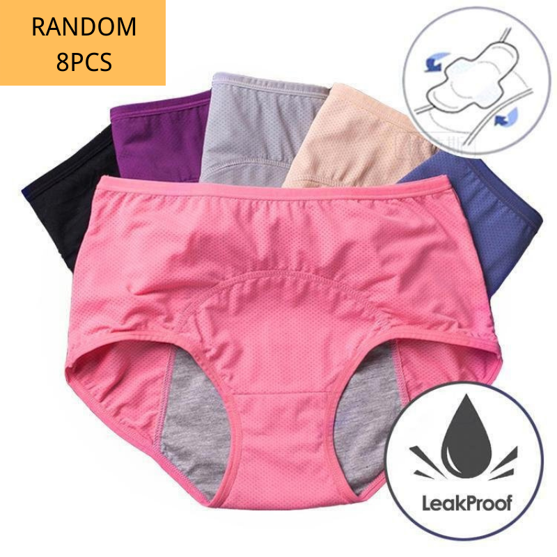  thdmladies 5/8/20 pcs/set  High Waist Leak Proof Panties thedmladies