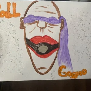 Pornhint Quirky Gag Gift for BDSM Enthusiasts Naughty Greeting Cards with Ball Gag Humour NSFW