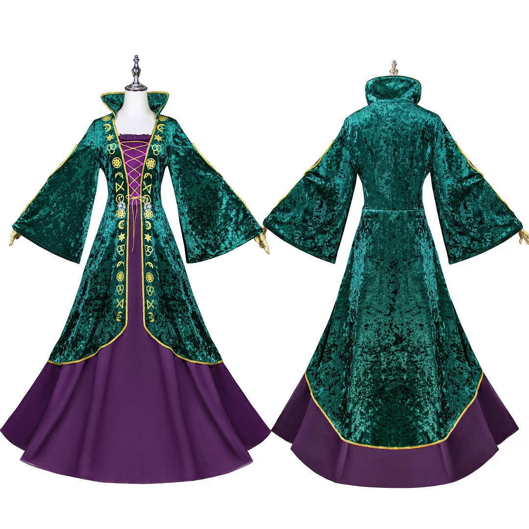 Witch Winifred Cosplay Costume Halloween