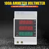 D52-2047 Din Rail Watt Meter Ammeter Voltage Current Monitoring Voltmeter