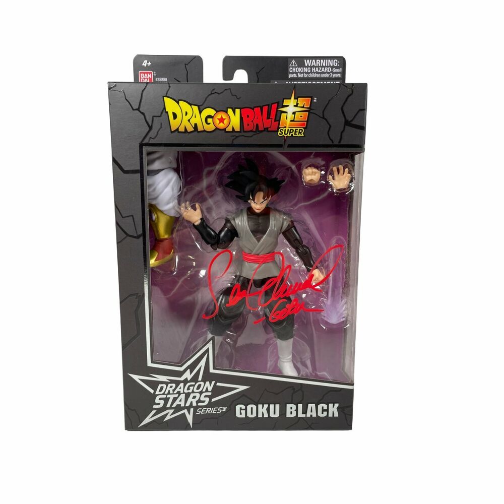 Sean Schemmel Autographed Dragon Ball Z Goku Black Figure