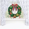 DIY Christmas Wreath Art Acylic Crystal Rhinestone Hanging Craft Kits