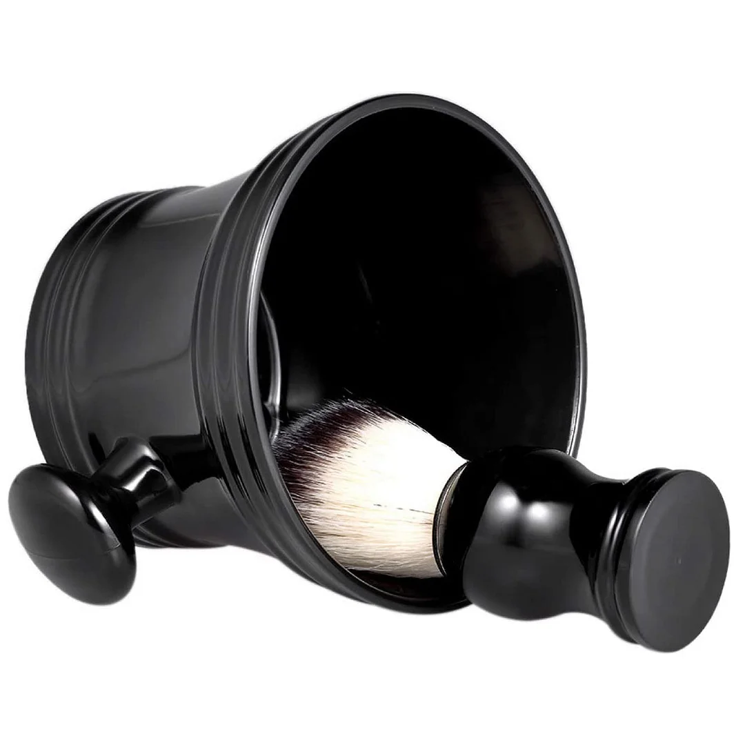 Beard Brush Manual Stirring and Foaming Set