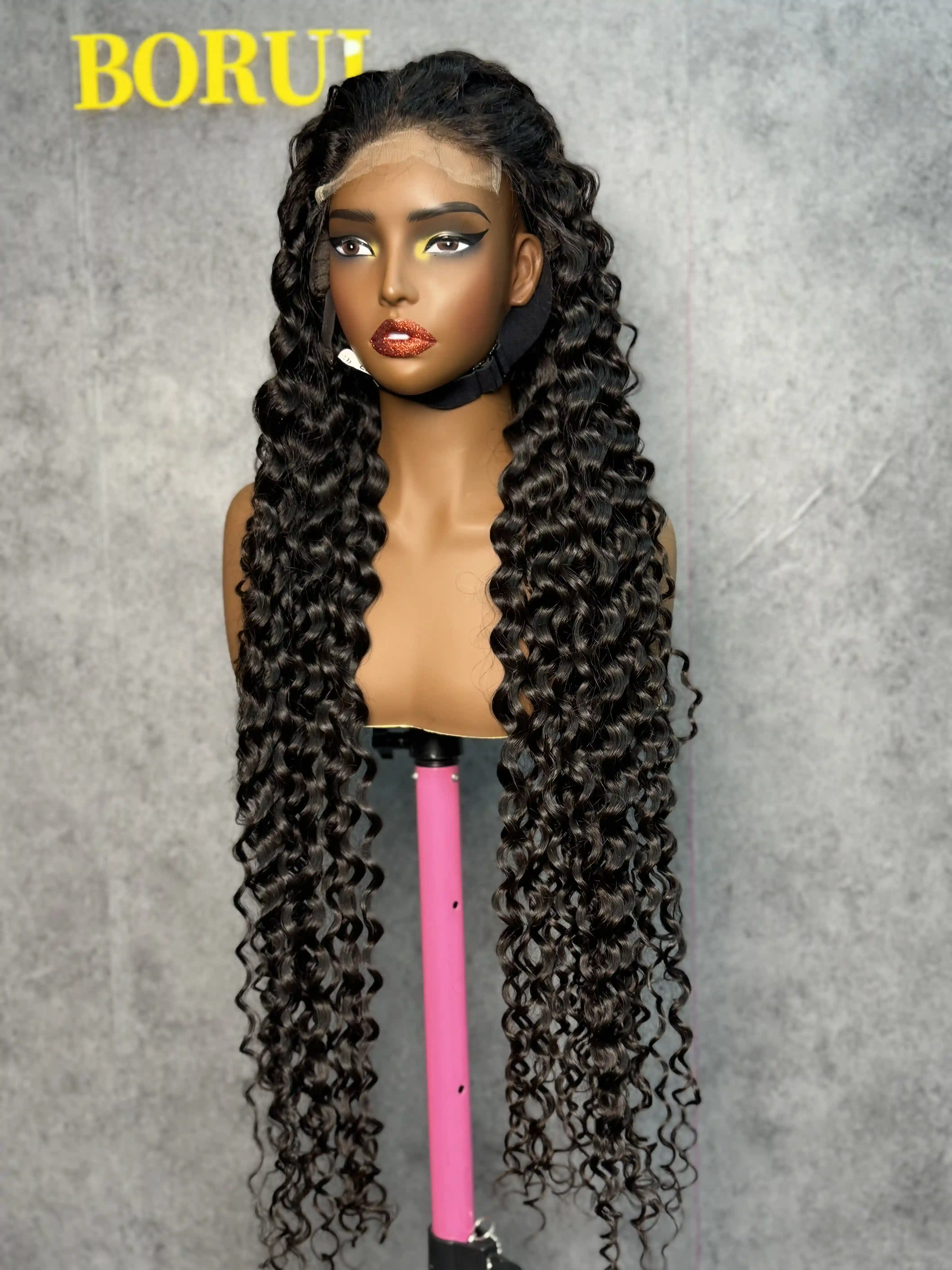 Italian Curly HD Lace Wig | 180% & 200% | 5x5,6x6 & 7x7 Closure | 100% Human Hair | Boruihair 