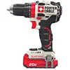 PORTER-CABLE 20V MAX Cordless Drill Driver Kit with 2 Batteries and Charger, 1/2 Inch (PCCK607LB)