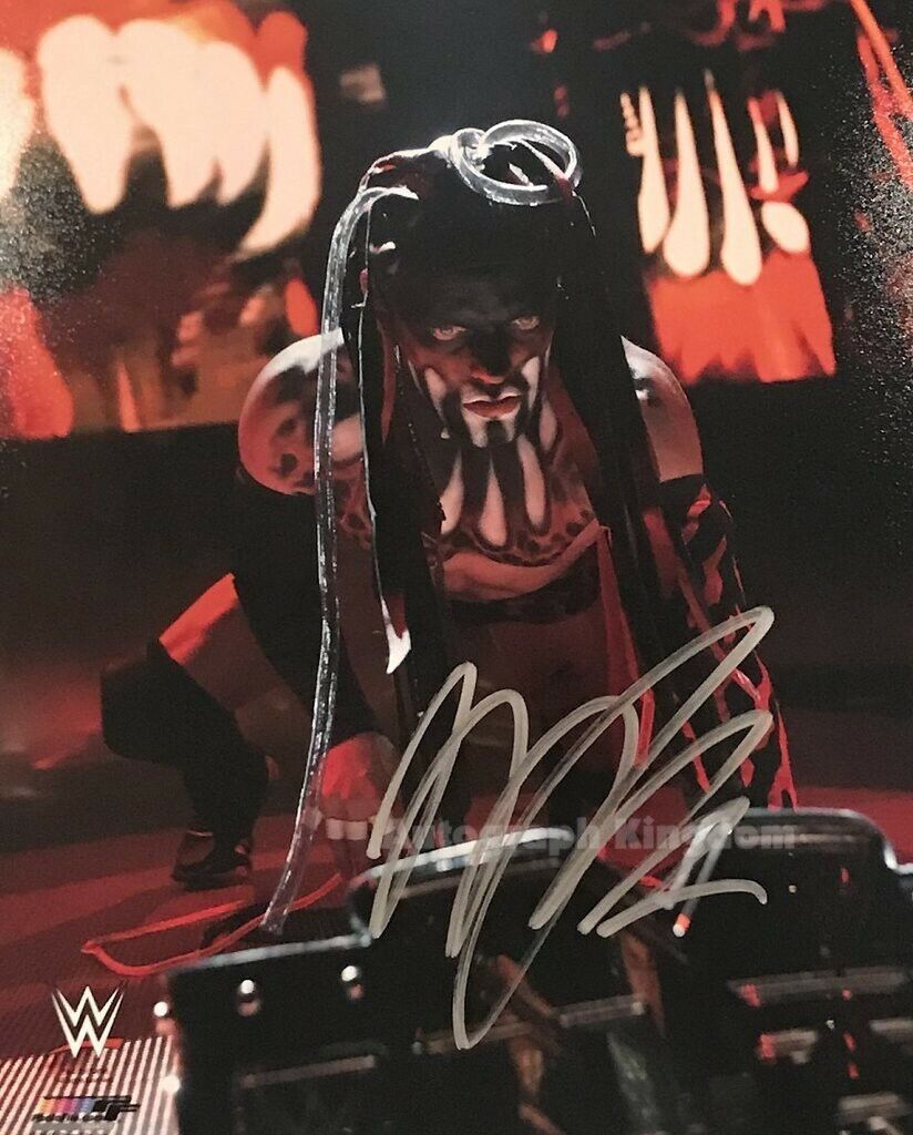 Finn Balor  WWF / WWE Wrestler 8 x 10 Autographed Photo Poster painting *Must Have** (RP 5)