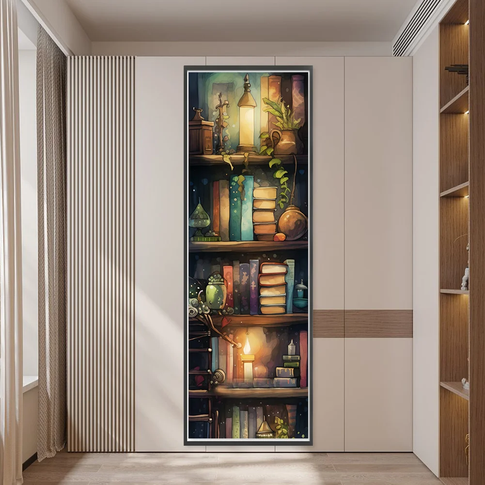 11CT Full Stamped Cross Stitch - Book(Canvas|30*80CM)