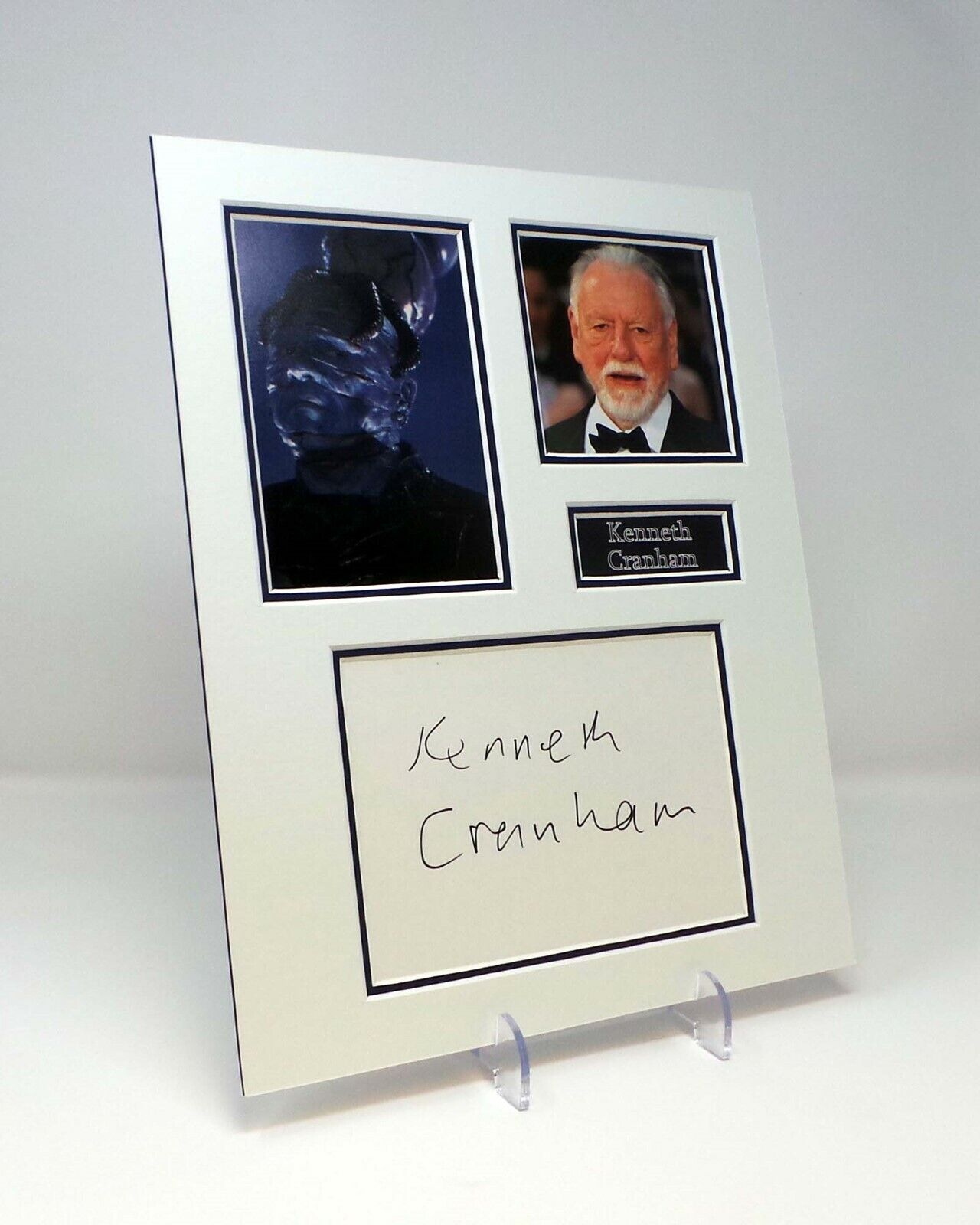 Kenneth CRANHAM Signed Mounted Photo Poster painting Display AFTAL COA Hellbound: Hellraiser II