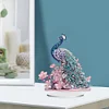 Diamond Painting Acrylic Peacock Diamond Painting Tabletop Ornament Kit Decor