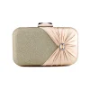Silk Gorgeous Embellished Square Banquet Handbag