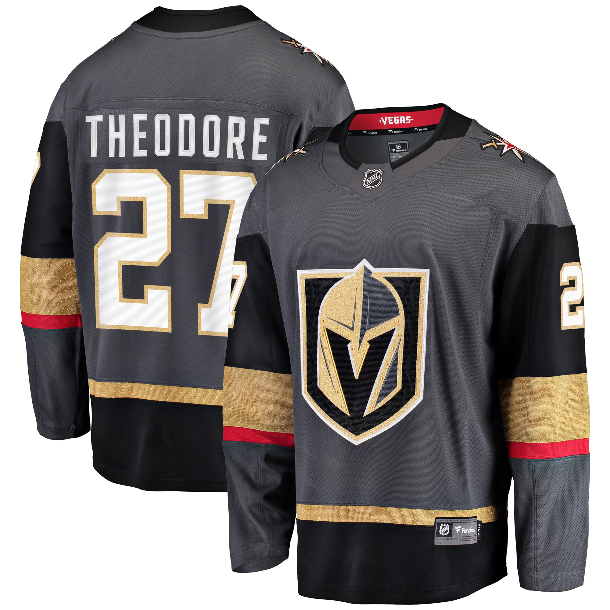 Shea Theodore Vegas Golden Knights Alternate Breakaway   Jersey &ndash; Gray mysite