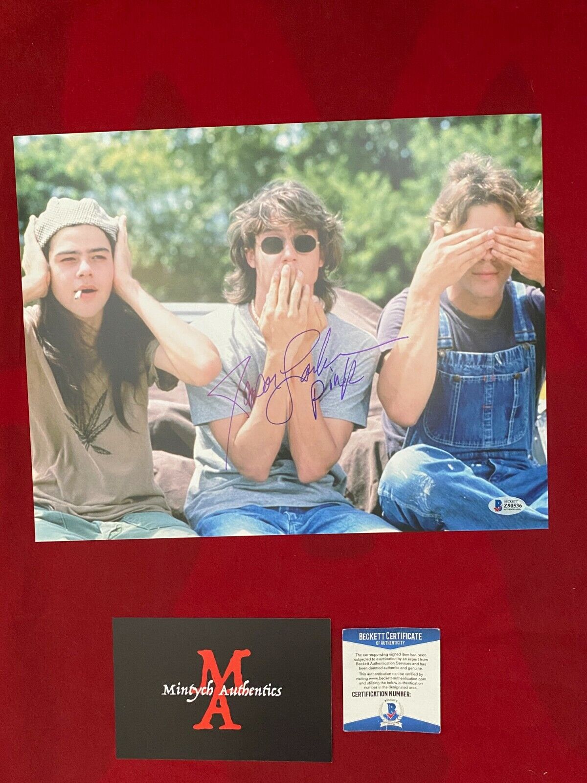 JASON LONDON AUTOGRAPHED SIGNED 11x14 Photo Poster painting! DAZED AND CONFUSED! BECKETT COA!