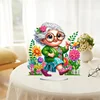 Acrylic Grandma Leisure Time - 5D DIY Craft Ornament