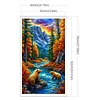 (US Local)Bear-11CT Stamped Cross Stitch Kit(40x70cm)