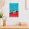 Voiture - Panneaux en &eacute;tain m&eacute;tallique(30*40cm)